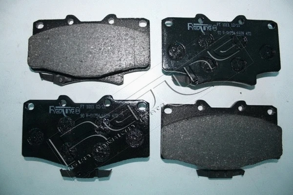 Brake Pad Set, disc brake (27TO006)