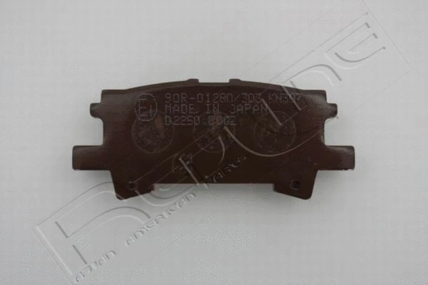 Brake Pad Set, disc brake (27LX012)