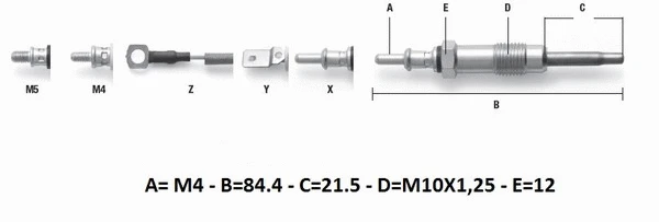 Glow Plug (22NI004)