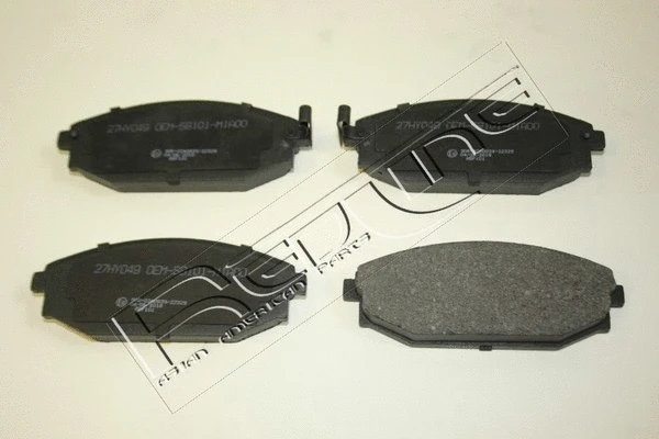 Brake Pad Set, disc brake (27HY049)