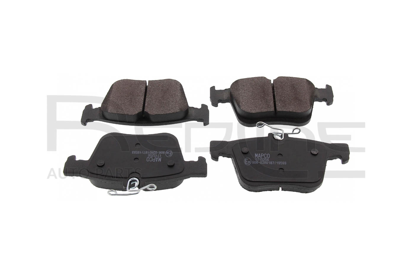 Brake Pad Set, disc brake (27AU007)
