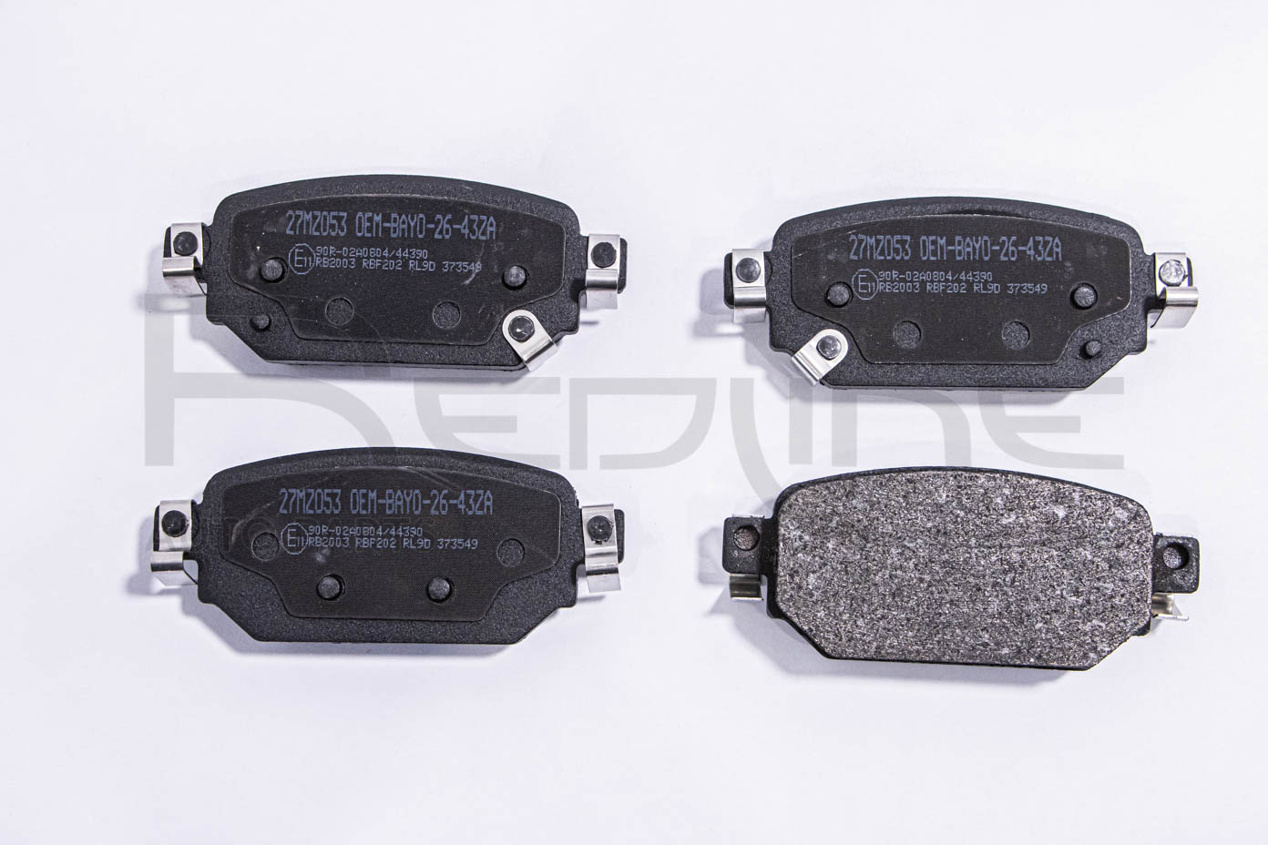 Brake Pad Set, disc brake (27MZ053)