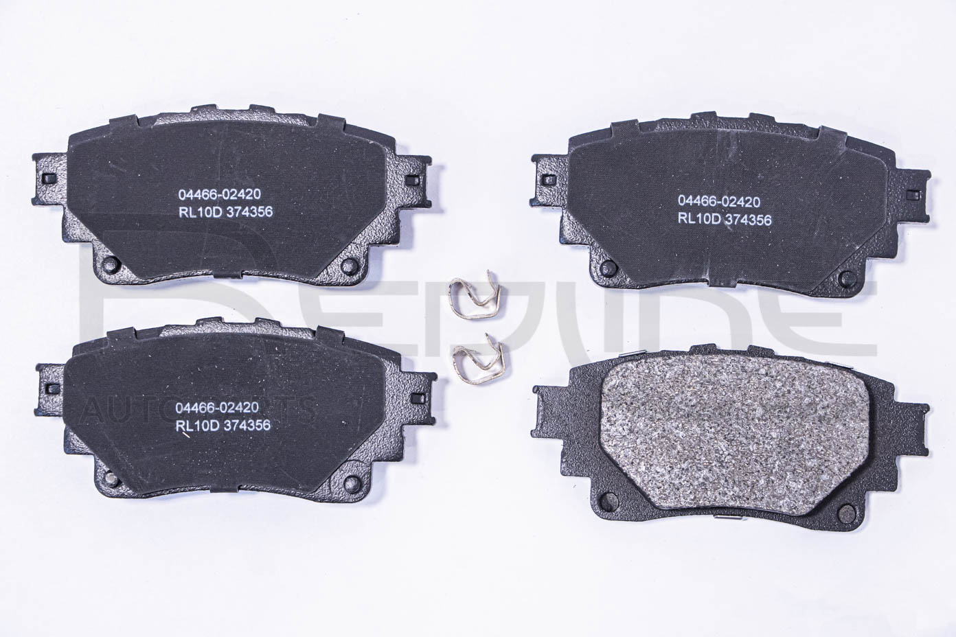 Brake Pad Set, disc brake (27TO109)