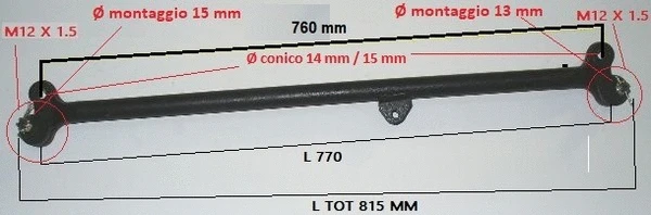 Centre Rod Assembly (40NI054)