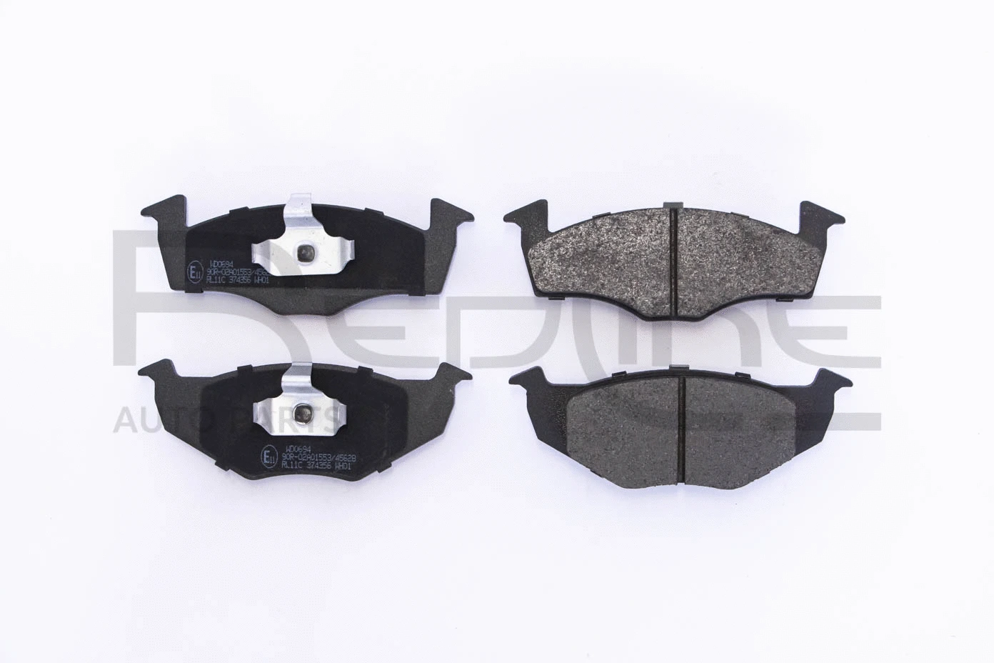 Brake Pad Set, disc brake (27VW002)