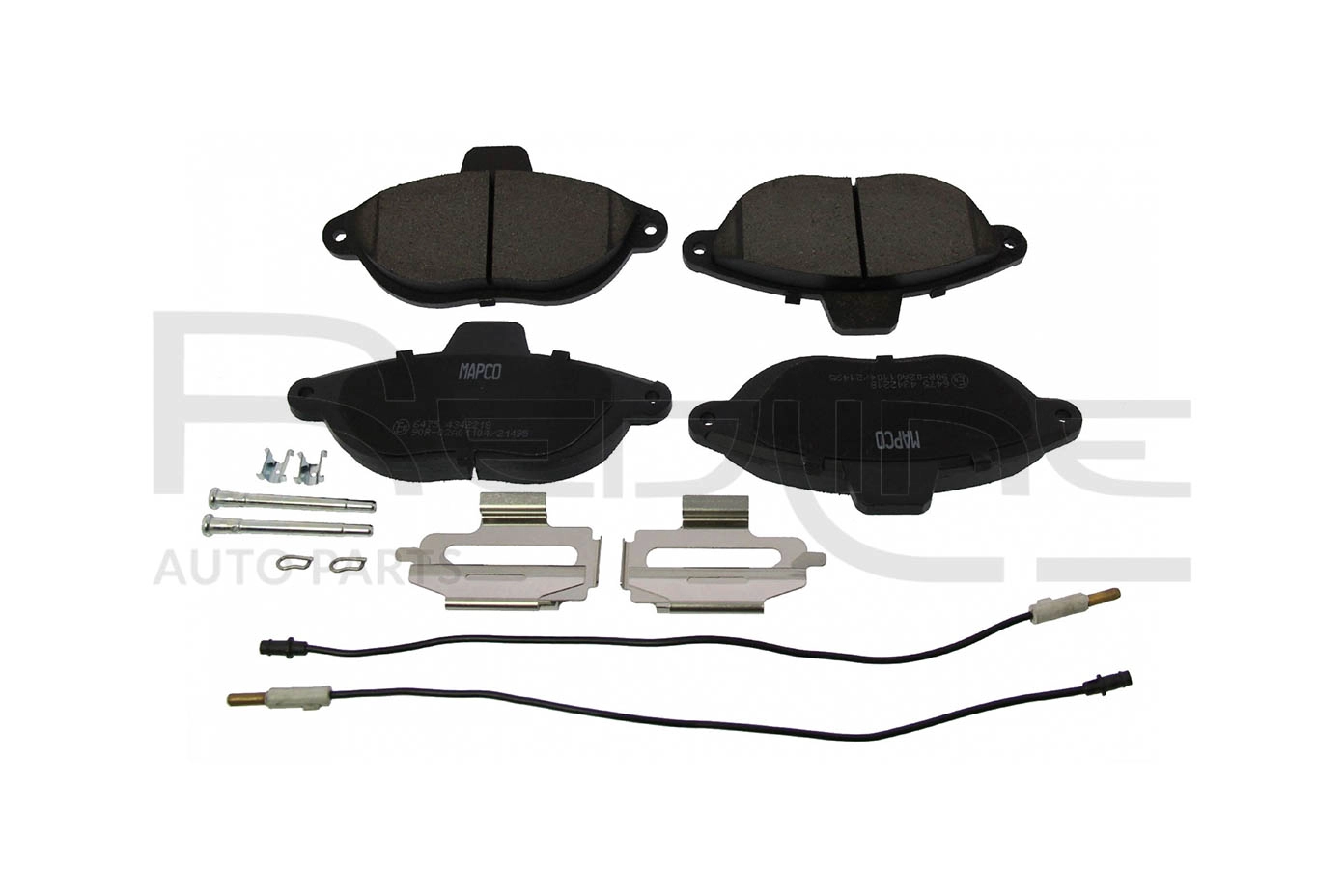 Brake Pad Set, disc brake (27CI010)