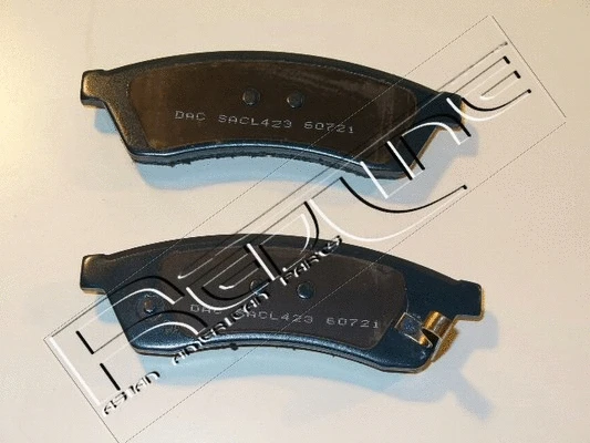 Brake Pad Set, disc brake (27CV026)
