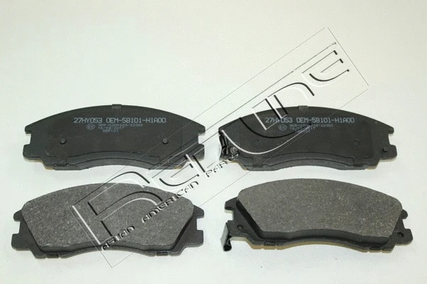 Brake Pad Set, disc brake (27HY053)
