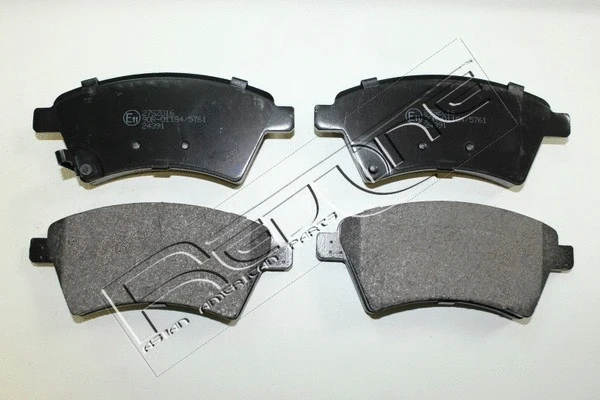 Brake Pad Set, disc brake (27SZ016)