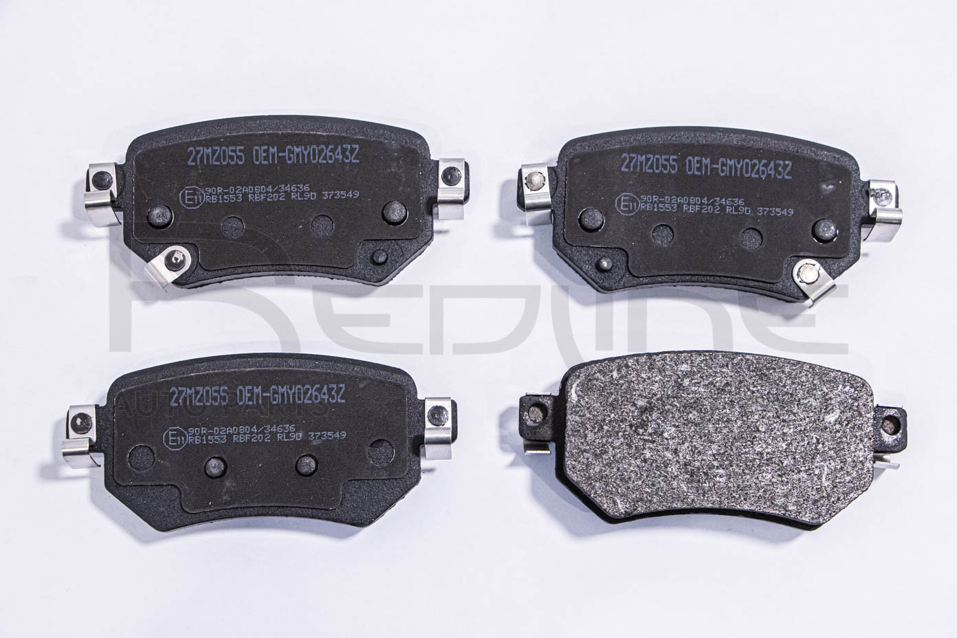 Brake Pad Set, disc brake (27MZ055)