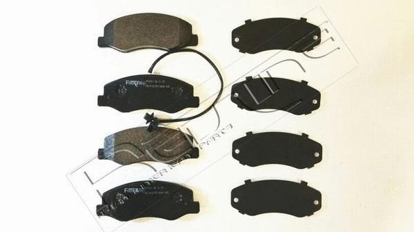 Brake Pad Set, disc brake (27NI057)