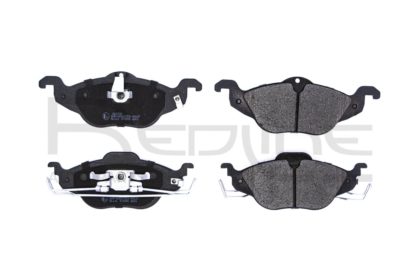 Brake Pad Set, disc brake (27OP004)