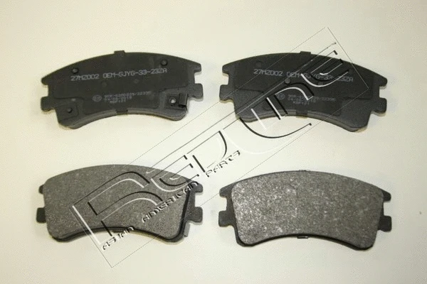 Brake Pad Set, disc brake (27MZ002)
