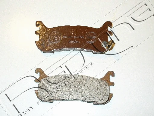 Brake Pad Set, disc brake (27MZ016)