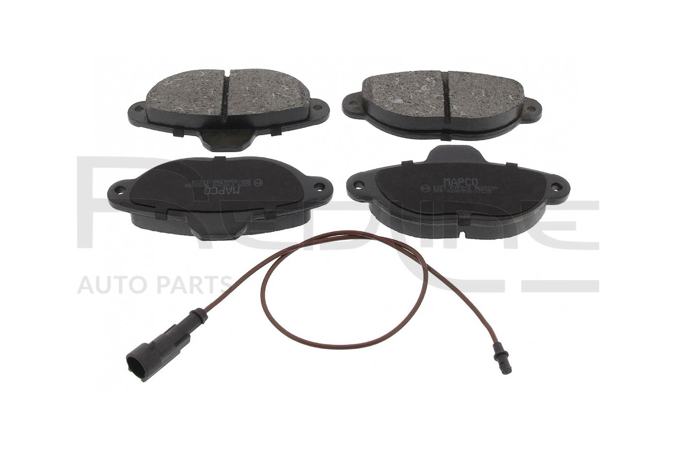 Brake Pad Set, disc brake (27FT021)