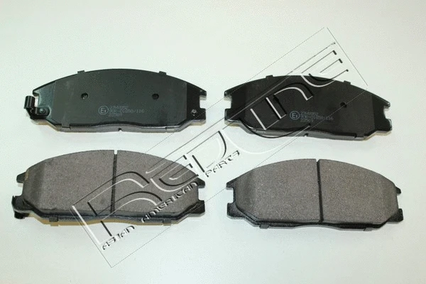 Brake Pad Set, disc brake (27HY052)