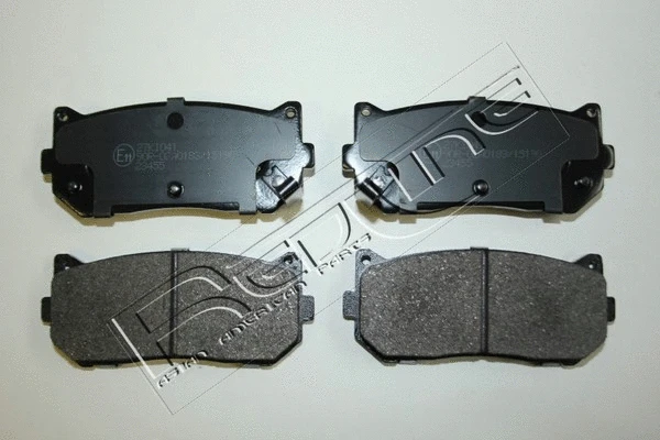 Brake Pad Set, disc brake (27KI041)