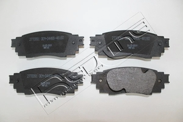 Brake Pad Set, disc brake (27TO091)