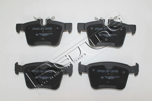 Brake Pad Set, disc brake (27RV033)