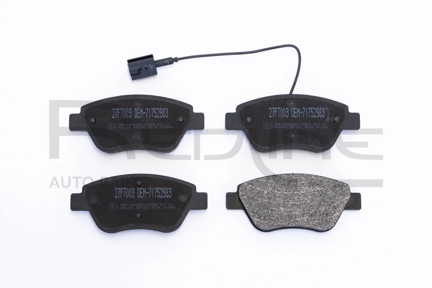 Brake Pad Set, disc brake (27FT003)