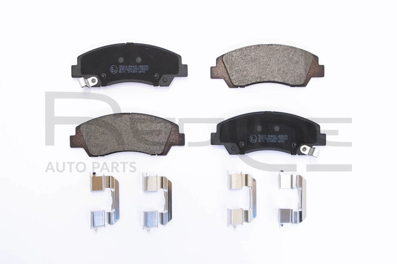 Brake Pad Set, disc brake (27HY087)