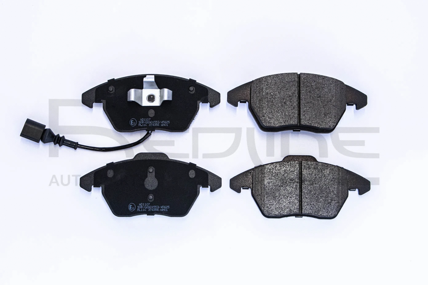 Brake Pad Set, disc brake (27AU004)