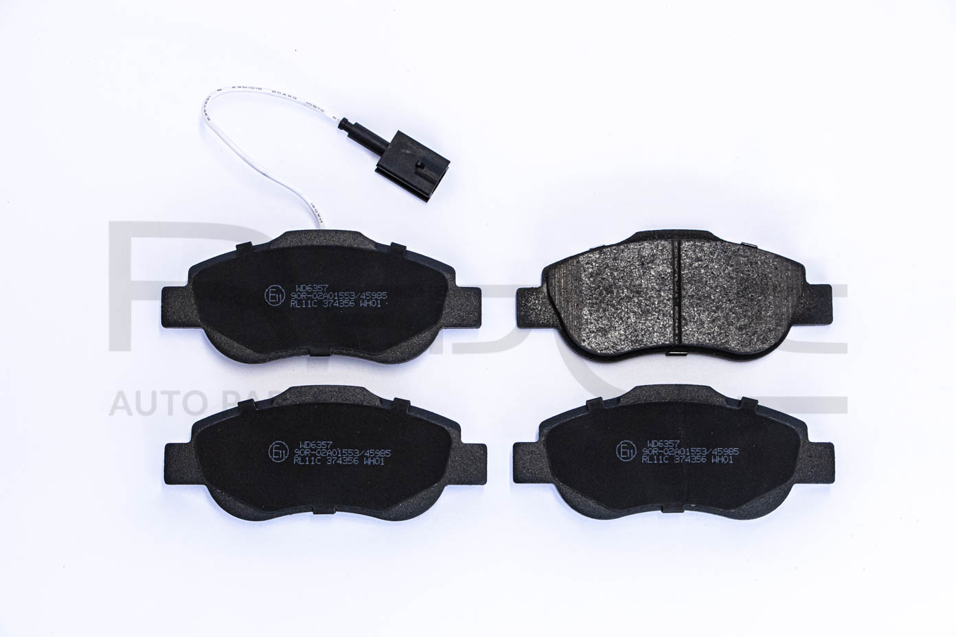 Brake Pad Set, disc brake (27FT016)