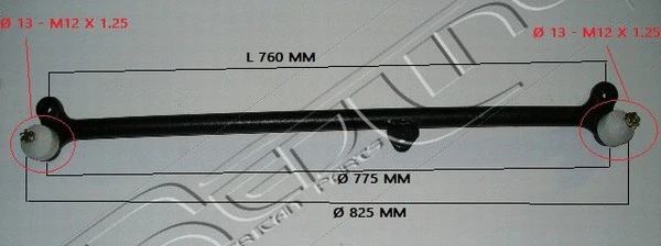 Centre Rod Assembly (40NI038)