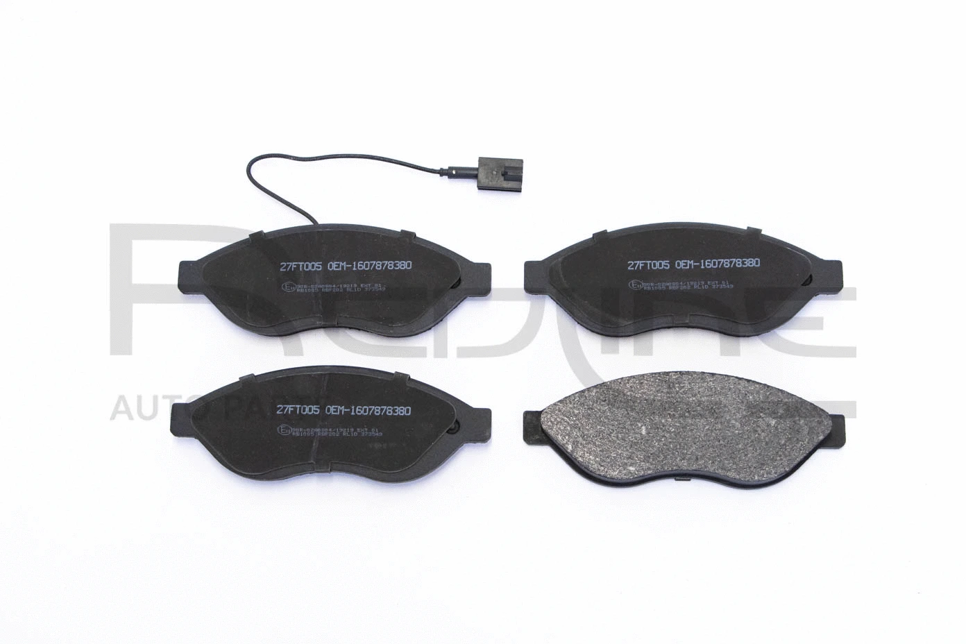 Brake Pad Set, disc brake (27FT005)