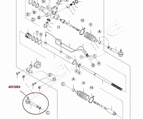 Tie Rod End (40KI064)
