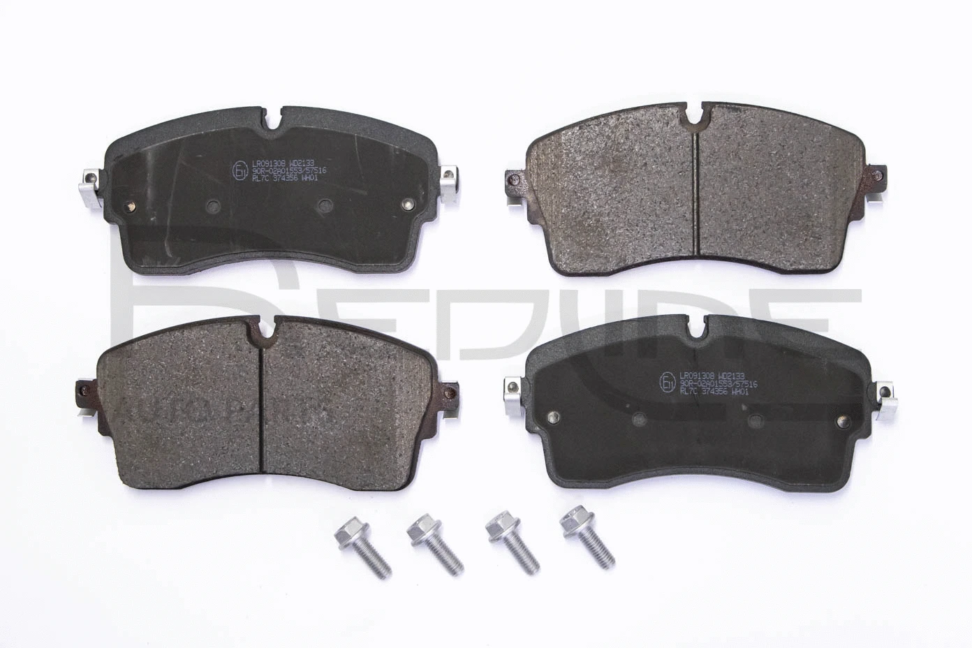 Brake Pad Set, disc brake (27RV034)