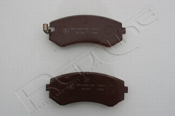 Brake Pad Set, disc brake (27NI024)