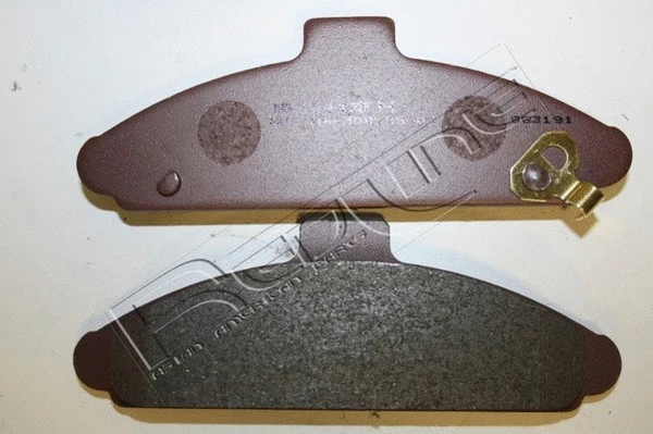 Brake Pad Set, disc brake (27HY074)