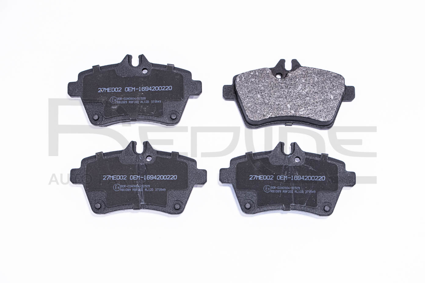 Brake Pad Set, disc brake (27ME002)