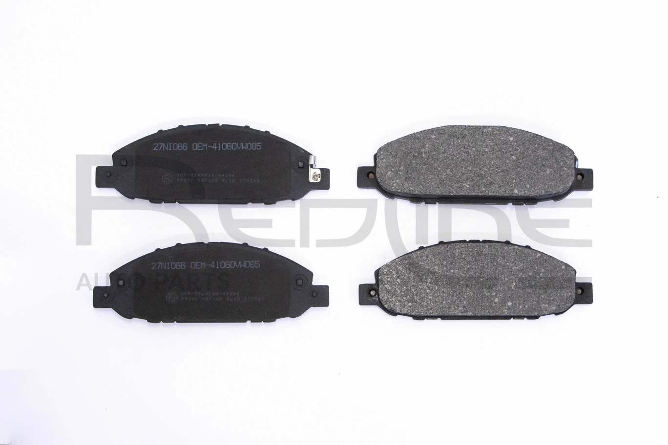 Brake Pad Set, disc brake (27NI066)