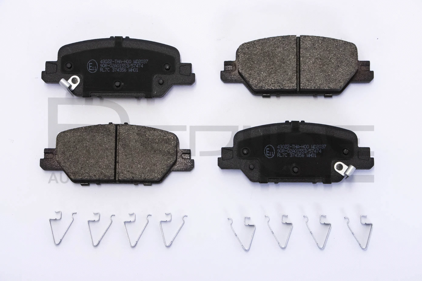 Brake Pad Set, disc brake (27HO038)