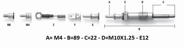 Glow Plug (22NI003)