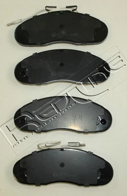 Brake Pad Set, disc brake (27NI014)