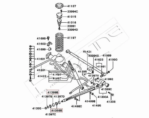 Sleeve, control arm mounting