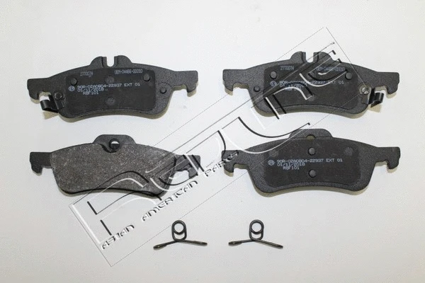 Brake Pad Set, disc brake (27TO074)