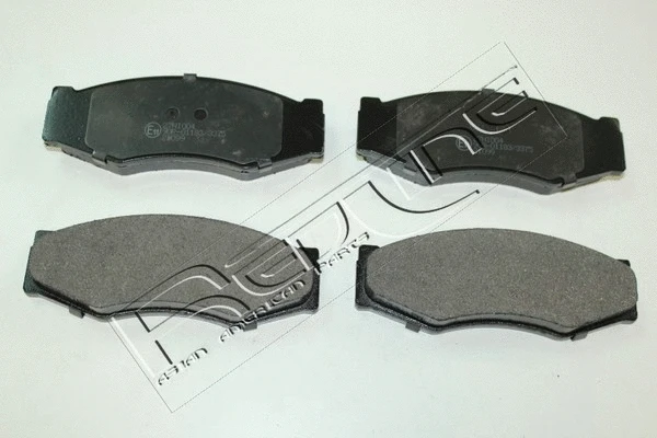 Brake Pad Set, disc brake (27NI004)