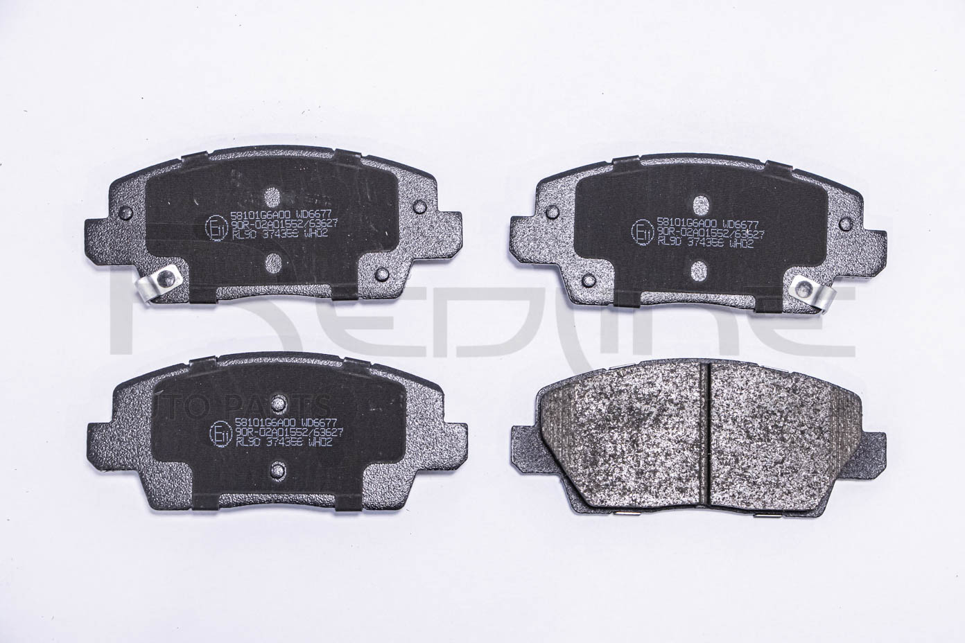 Brake Pad Set, disc brake (27KI076)