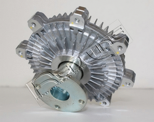 Clutch, radiator fan