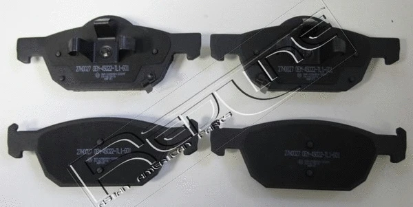 Brake Pad Set, disc brake (27HO027)