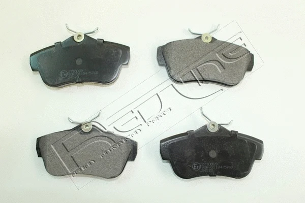 Brake Pad Set, disc brake (27TO089)