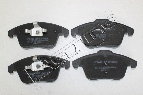 Brake Pad Set, disc brake (27RV022)
