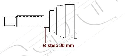 Joint Kit, drive shaft (45SU005)