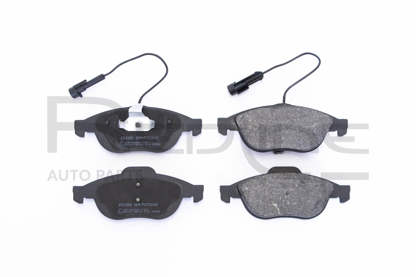 Brake Pad Set, disc brake (27LC001)