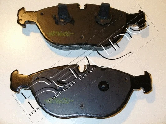 Brake Pad Set, disc brake (27CH010)