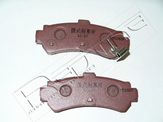 Brake Pad Set, disc brake (27NI038)
